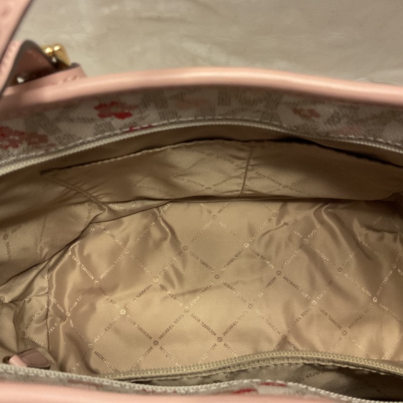 Michael kors Jet Set Charm Medium Floral Print Logo Tote Bag (NEW WITHOUT TAG) - Picture 5 of 6